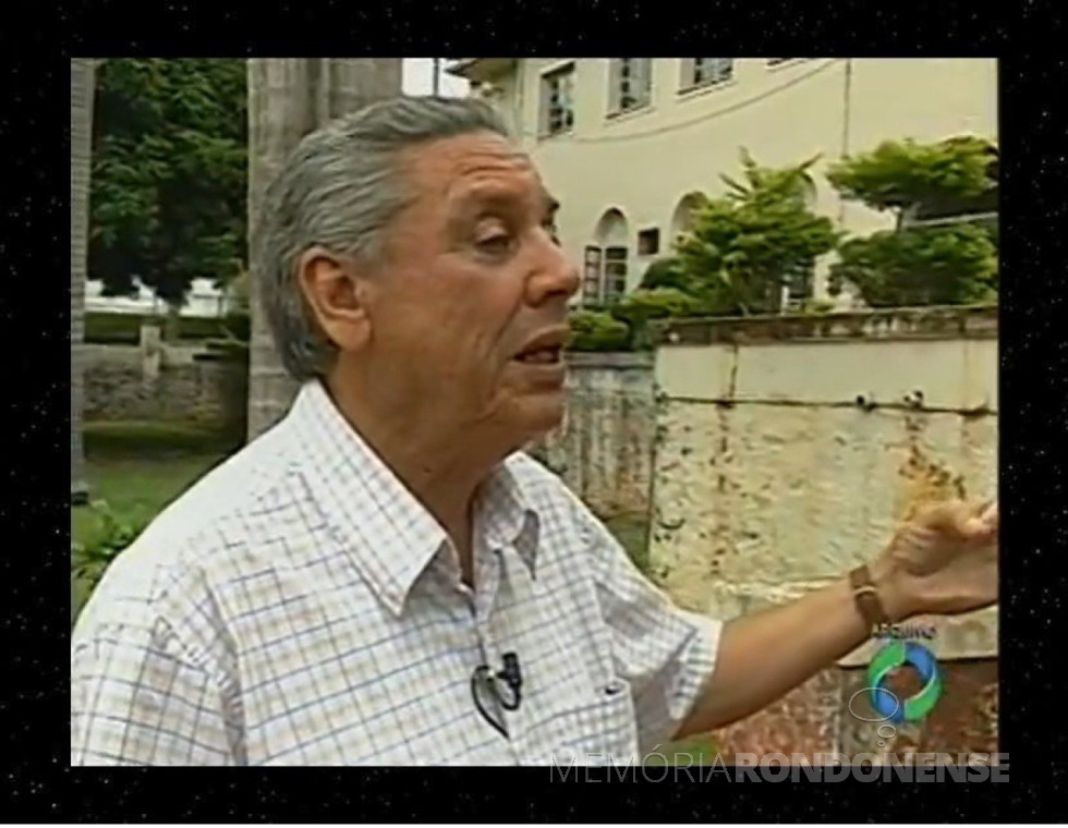 || Osíres Santos, ex-prefeito de Foz do Iguaçu, falecido em junho de 2013.
Imagem: Acervo RPC - FOTO 15 -