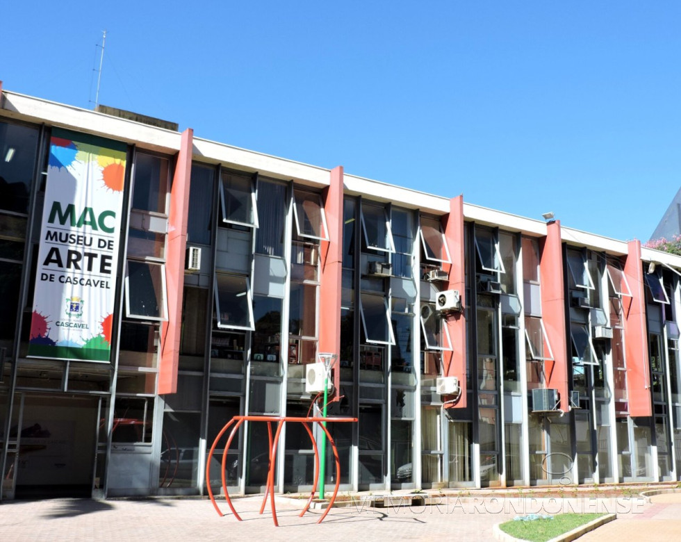 || Museu de Arte de Cascavel, criado, em março de 1996.
Imagem: Acervo MAC - FOTO 18 -