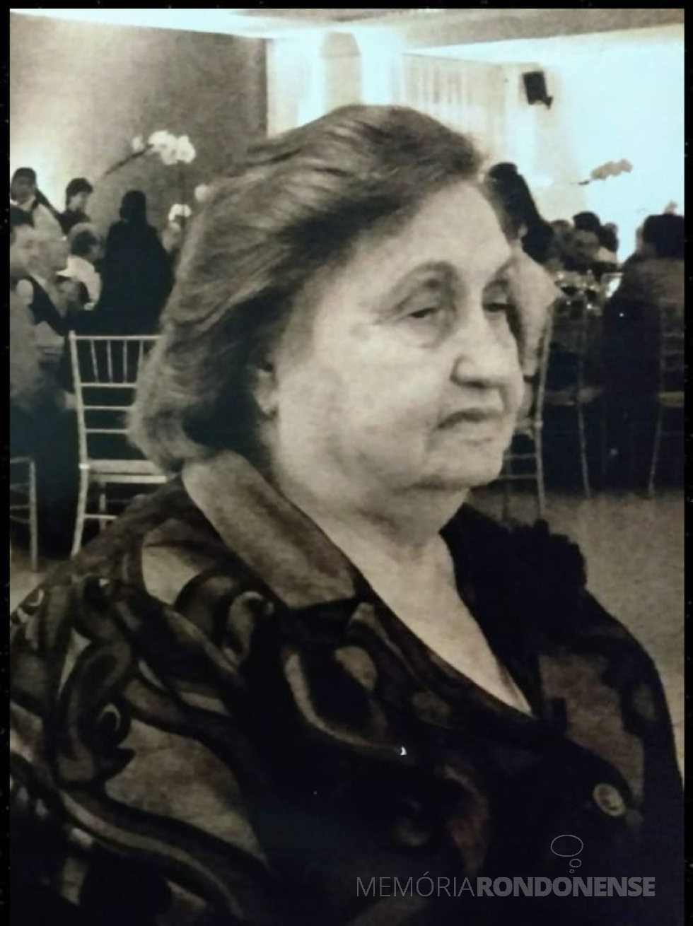 || Pioneira rondonense Ignez Turra Ricardi, falecida em abril de 2025.
Imagem: Acervo Projeto Memória Rondonense - FOTO 33 -
