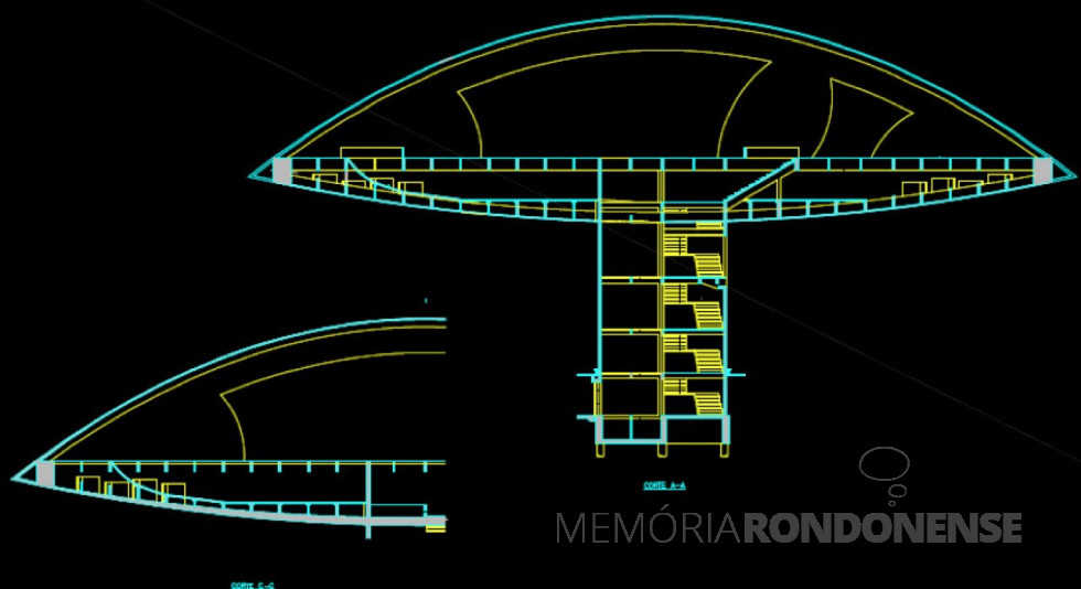 || Outro detalhamento técnico do projeto de construção do Anexo do MON.
Imagem: Acervo Celere-Ce (Curitiba) - FOTO 14 -