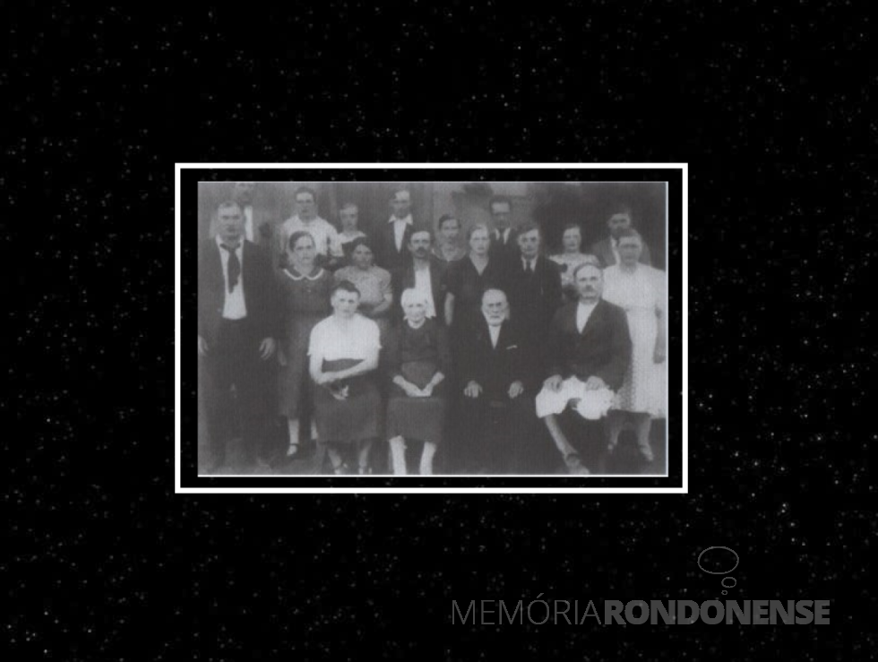 || Casal de imigrantes alemães Carlos Gund II e esposa Wilhelmina Polfold, ele que chegou ao Rio Grande do Sul, em abril de 1913.
Imagem: Acervo Egon Lindolfo Gund - FOTO 12 -