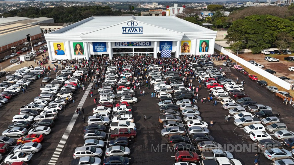 || Nova unidade da Havan na cidade de Toledo, inaugurada m junho de 2025.
Imagem: Acervo Toledo News - FOTO 37 -