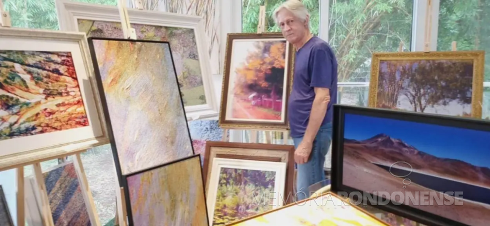 || Vilson Machado, fotógrafo iguaçuense, que teve mostra de arte visual, aberta em maio de 2025.
Imagem: Acervo H2Foz - FOTO 18 -