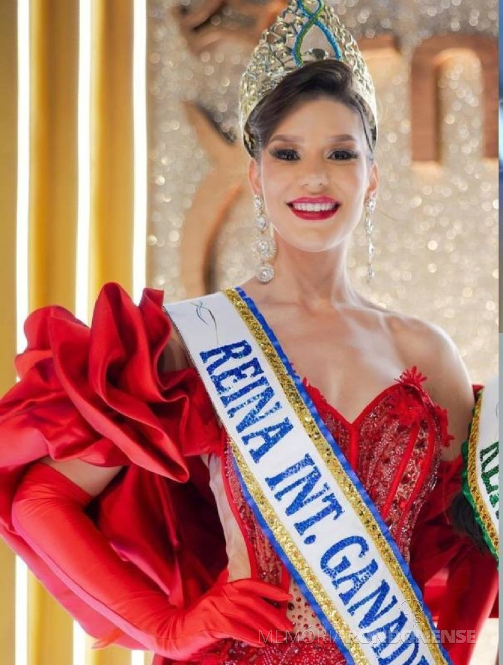 || Tahis Vitória Zanatta, eleita Rainha Internacional de la Ganaderia, em junho de 2025.
Imagem: Acervo Folha de São Paulo - FOTO 28 -