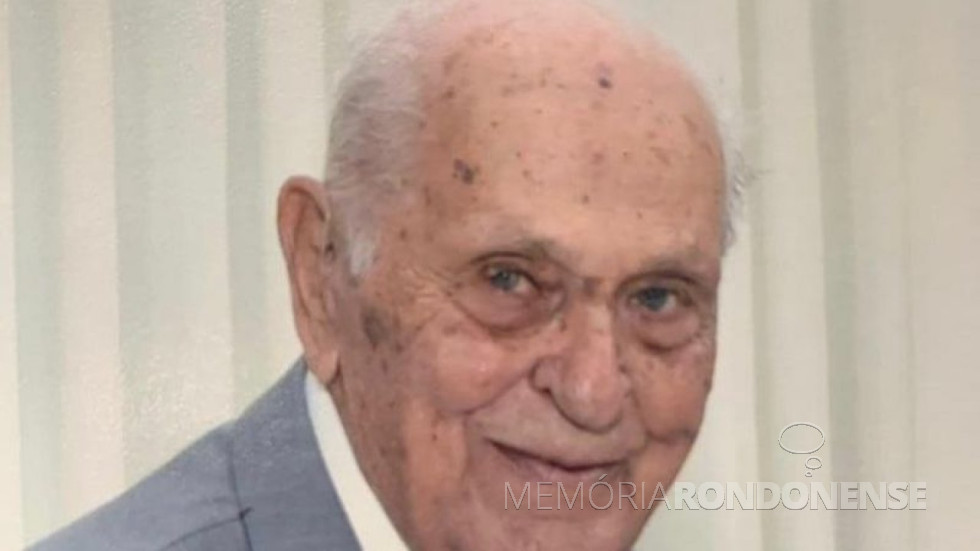 || Pioneiro toledano Helmuth Henrique Kaefer, falecido em março de 2020.
Imagem: Acervo Alerta Paraná - FOTO 17 -