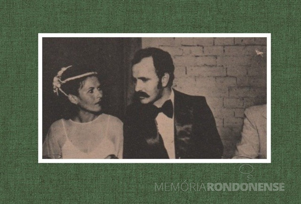 || Jovens rondonenses Gerda Meier e Rui Basso que casaram em fevereiro de 1979.
Imagem: Extrato do jornal Rondon Hoje / Acervo da Família de Ariovaldo Luiz BIer / Projeto Memória Rondonense - FOTO 3 -