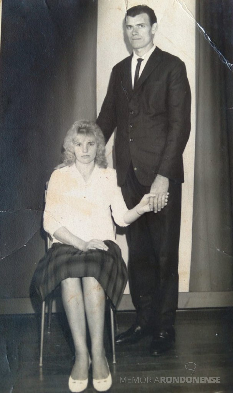 || Nucilda Storch e José Balduíno Kist que se casaram em setembro de 1966.
Imagem: Acervo de Carmo Kist - FOTO 5 -