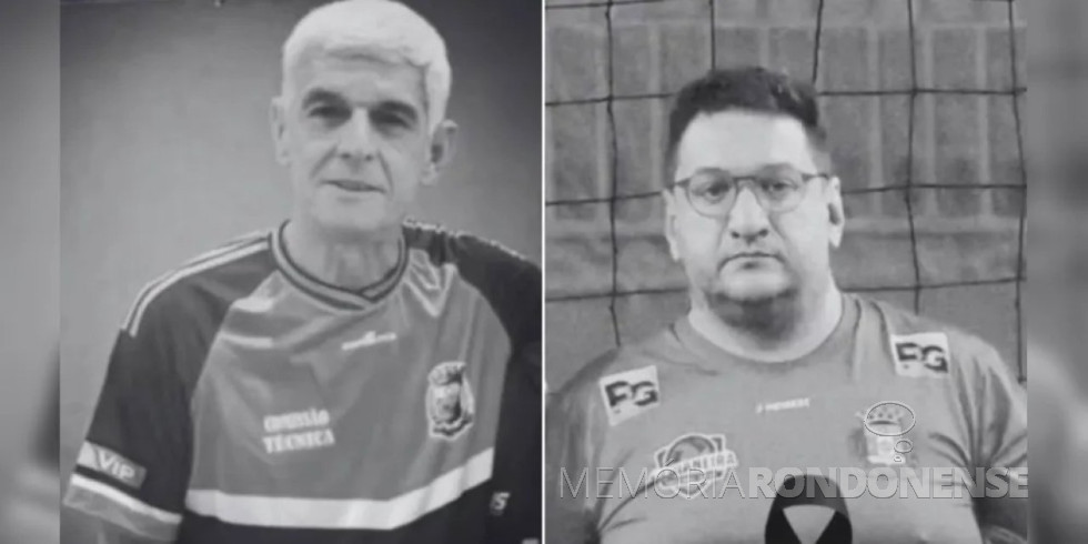|| Professor Marcelo Martin (e) e técnico Rodrigo Soares Corrêa, falecidos em outubro de 2025.
Imagem: Acervo A Rede - FOTO 35 -