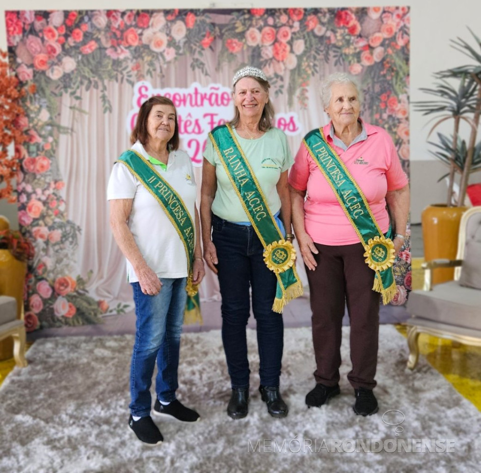 || Soberanas da Associação  dos Comitês Femininos da Copagril, eleitas em setembro de 2025.
Imagem: Acervo Comunicação Copagril - FOTO 18 -