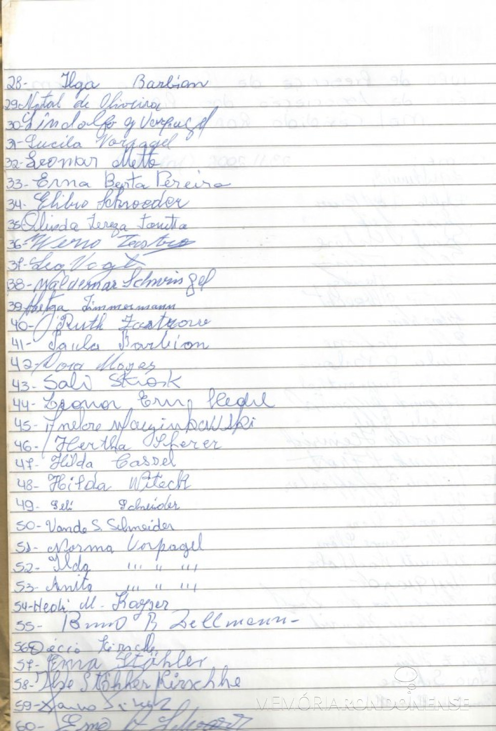 || Folha 2 - Lista dos sócios fundadores da APIDEMAR - FOTO 10 -