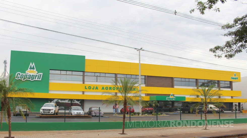 || Novo prédio da loja agropecuária da Copagril, inaugurado em fevereiro de 2017. 
Imagem: Acervo O Presente - FOTO 14 -