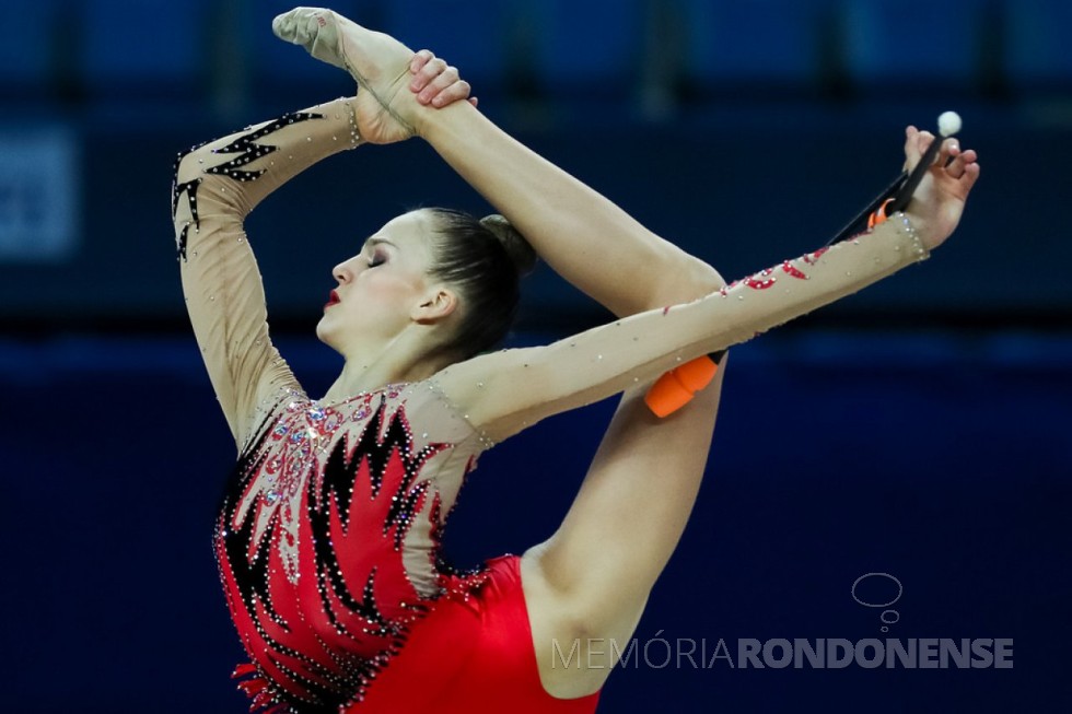 || Ginasta rondonense Karine Walter, da seleção brasileira de ginástica rítmica, que disputou o Campeonato Mundial de Sofia, Bulgária, em 2018. 
Imagem: Acervo Flickr  - FOTO 14 -