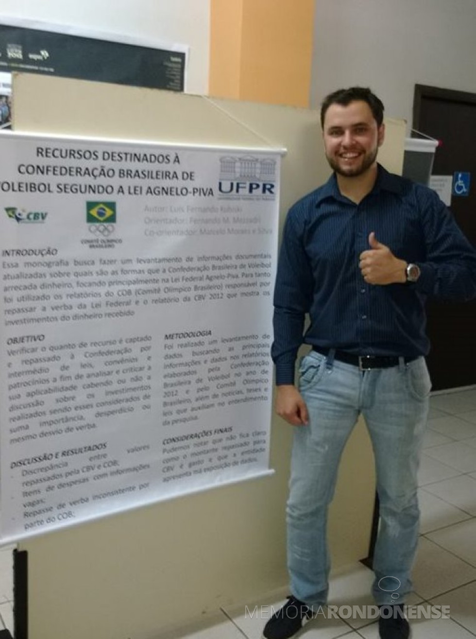 || Luiz Kubiski, técnico de voleibol do Colégio Evangélico Martin Luther e da seleção paranaense.
Imagem: Arquivo pessoal - FOTO 9 -