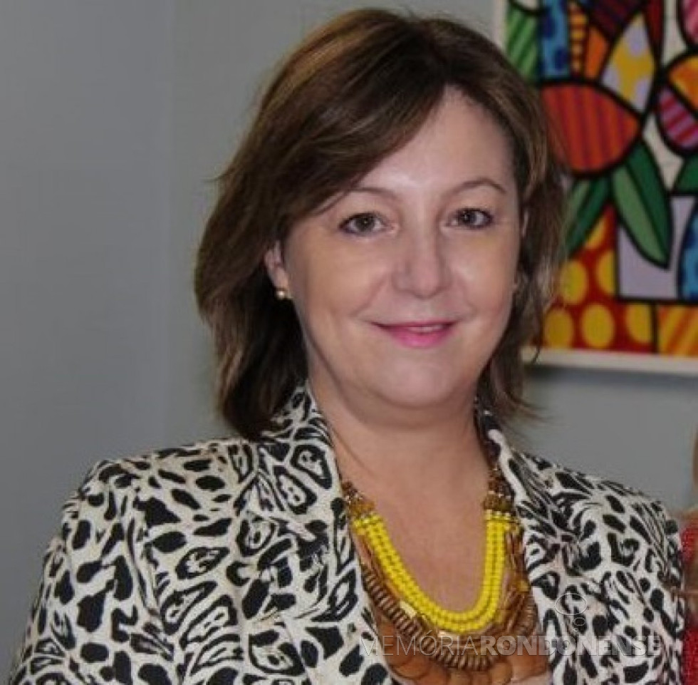 || Rondonense Maria Cleonice Froehlich, anunciada pelo PSL de Marechal Cândido Rondon como pré-candidata à prefeita nas eleições municipais de 2020.
Imagem: Acervo O Presente - FOTO 18-