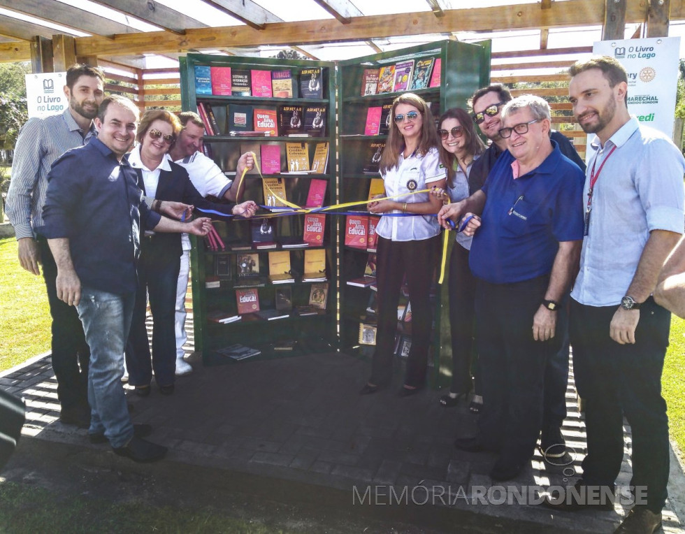 || Momento de inauguração da