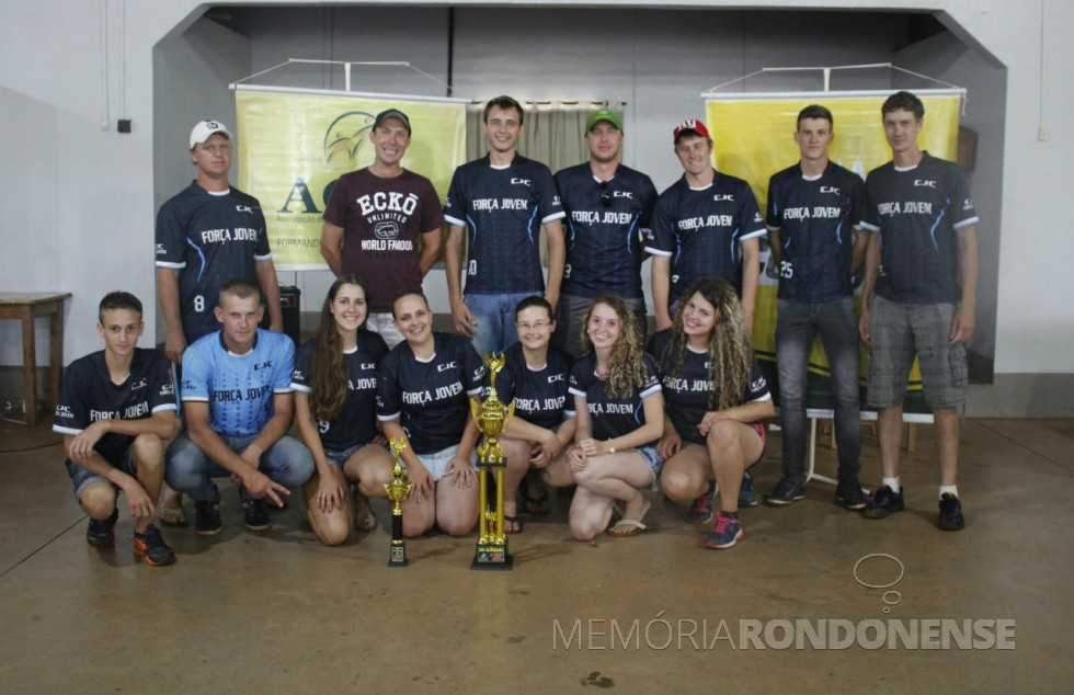|| CJC Força Jovem, da Linha Ajuricaba, terceiro colocado na Olímpíada ACJC 2016. 
Imagem: Acervo Imprensa Copagril
Crédito: Carina Ribeiro - FOTO 16 -