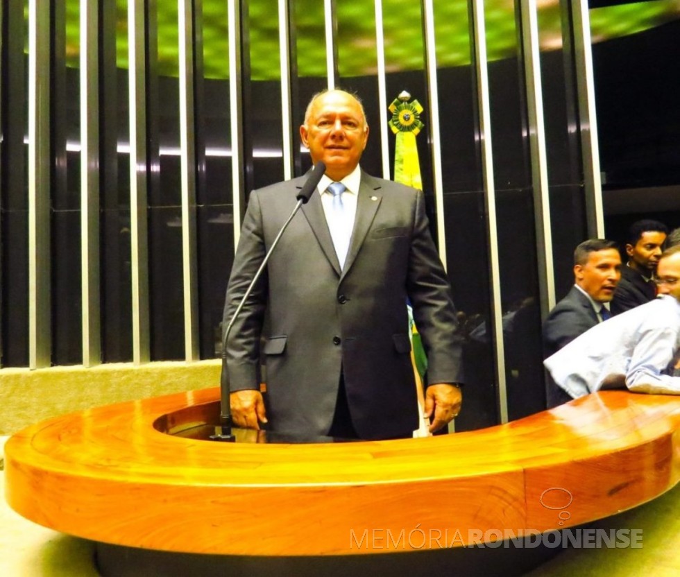 || Deputado federal José Carlos Schiavinatto que assumiu a presidência da Frente Parlamentar Mista da Suinocultura, em meados de maio de 2019. 
Imagem: Acervo O Presente - FOTO 16 - 