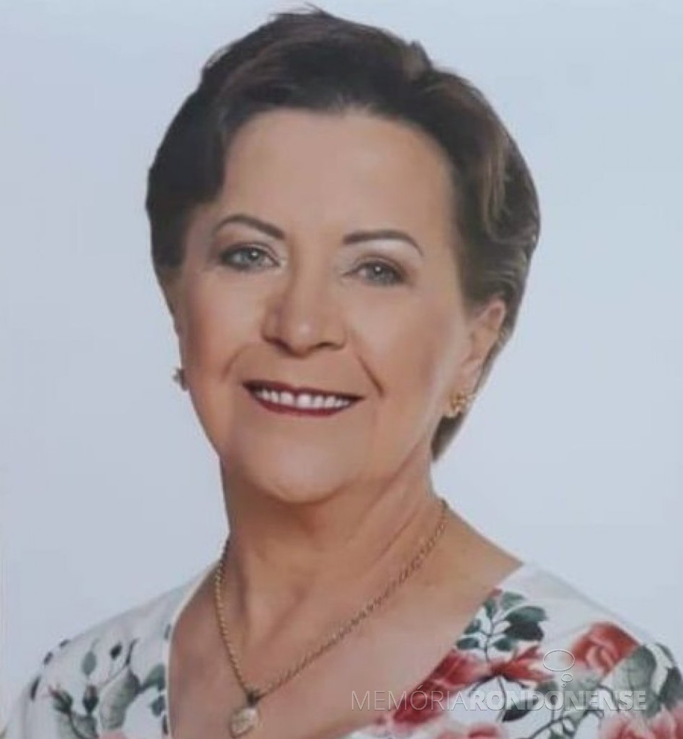 || Professora rondonense Néldi Dalposso falecida no começo de julho de 2019. 
Imagem: Acervo O Presente - FOTO 25 - 