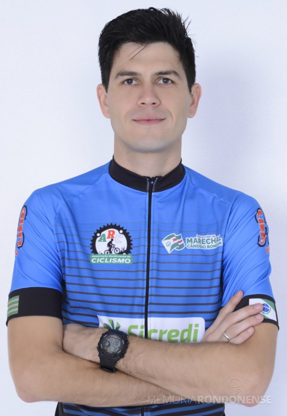 || Ciclista Jean Michel Silva, que em 3º lugar na categoria Amador 1 Sport, na etapa de Assis Chateaubraind, do Regional Oeste de Mountain Bike 2018. 
Imagem: Acervo ARC - FOTO 15 - 