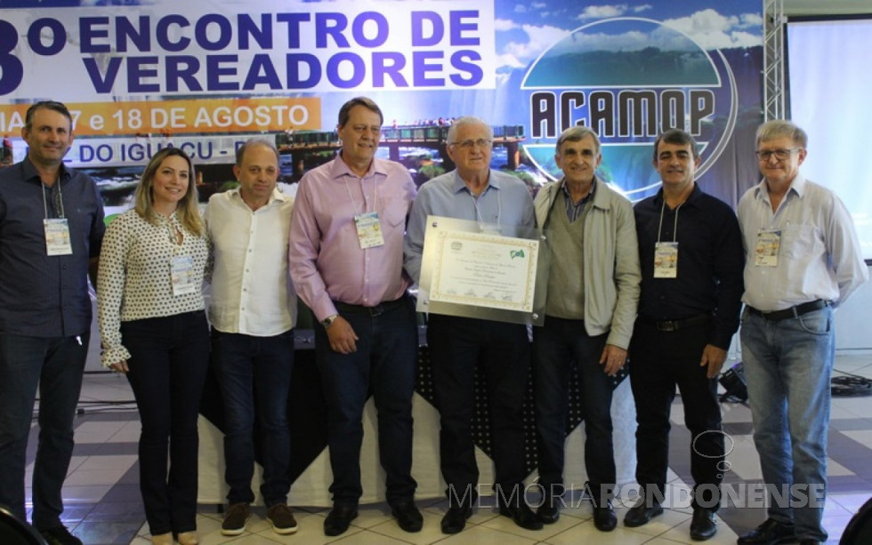 || Vereador Pedro Rauber recebendo o título de
