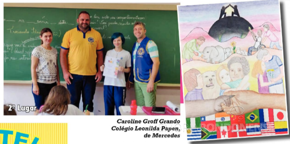 || Premiação para a segunda colocada no concurso