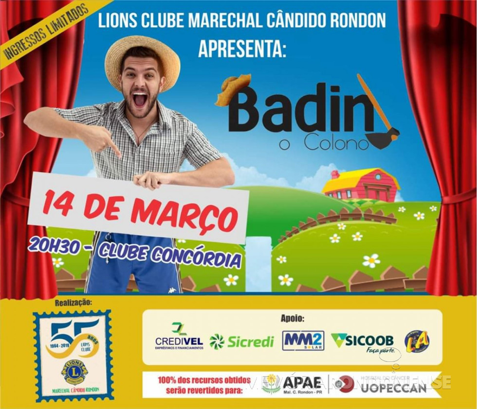 || Banner convite para o show de