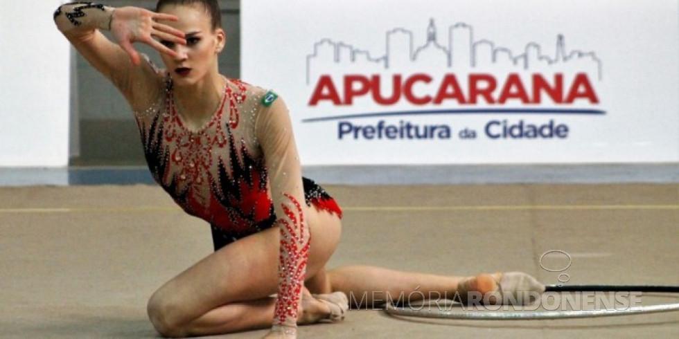 || Rondonense Karin Walter campeão geral da ginástica rítmica nos Jogos Escolares do Paraná 2017, em final de julho de 2017.
Imagem: Acervo JEPS - FOTO 13 -