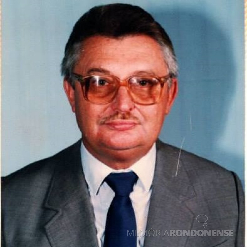 || Pioneiro rondonense Plínio Kleemann, falecido em dezembro de 1997, em Raul Peña, Paraguai. 
Imagem: Acervo Memória Rondonense - FOTO 8 - 