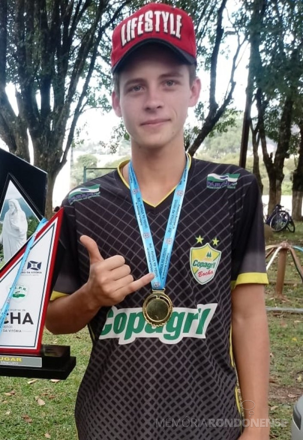 || Luiz Henrique Winter, atleta rondonense de bocha, convocado para a Seleção Paranaense de Bocha Sub 18, para disputar o 24º Campeonato Brasileiro, em julho de 2018.
Imagem: Acervo Imprensa PM-Marechal Cândido Rondon - FOTO 9 -