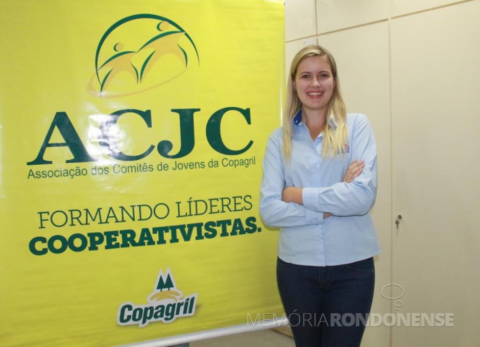 || Jovem Vanessa Wommer reeleita presidente da Associação dos Comitês dos Jovens da Coparil (ACJC) para a gestão 2018. 
Imagem: Acervo Imprensa - Copagril- FOTO 17 - 
