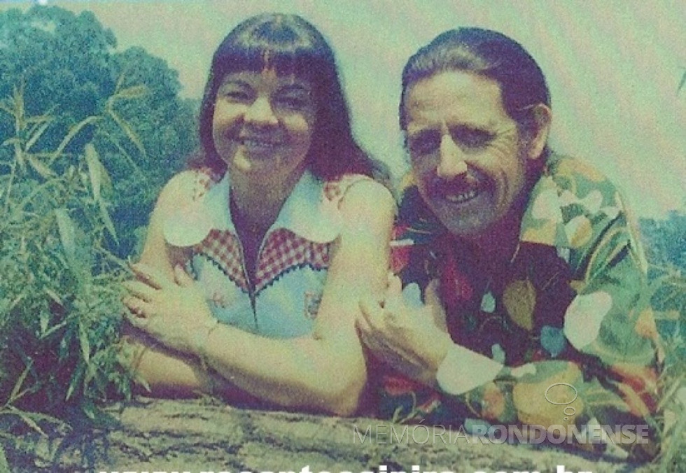 || A dupla de música caipira e humorismo Compadre Moreira e Adelaide que se apresentou pela primeira vez em Marechal Cândido Rondon, em setembro de 1971.
Imagem: Acervo Mundo Caipira - FOTO 7 -
