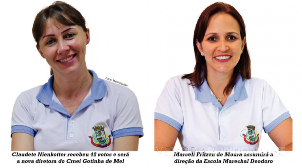 || As professoras eleitas como novas diretoras de educandários de Pato Bragado, em dezembro de 2018.
Imagem: Acervo O Presente - FOTO 13 - 
