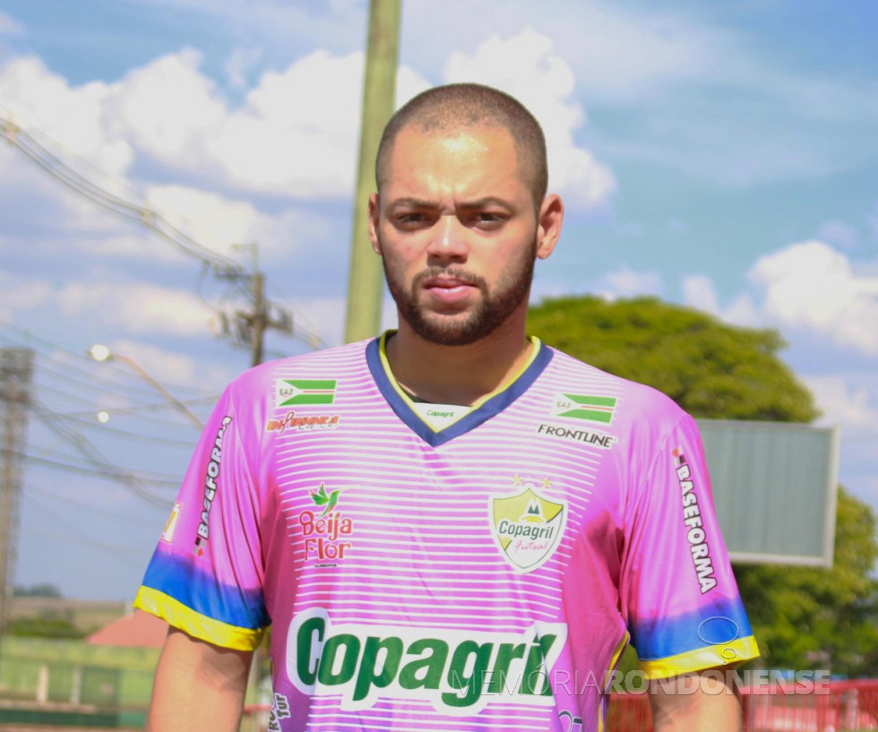 || Goleiro Daniel de Souza Cardoso que deixou o elenco da Copagril Futsal, em abril de 2018.
Imagem: Acervo Imprensa Copagril - FOTO 12 -