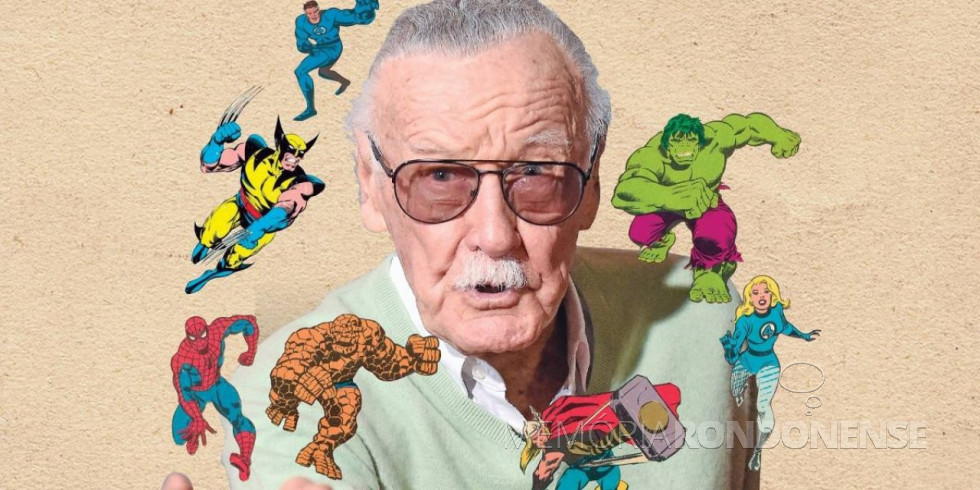 || Artista estadunidense Stan Lee,  criador  de personagens míticos como Homem-Aranha, Incrivel Hulk, Pantera Negra , entre outros, falecido em novembro de 2018. 
Imagem: Acervo Metro Jornal - FOTO 9 - 
