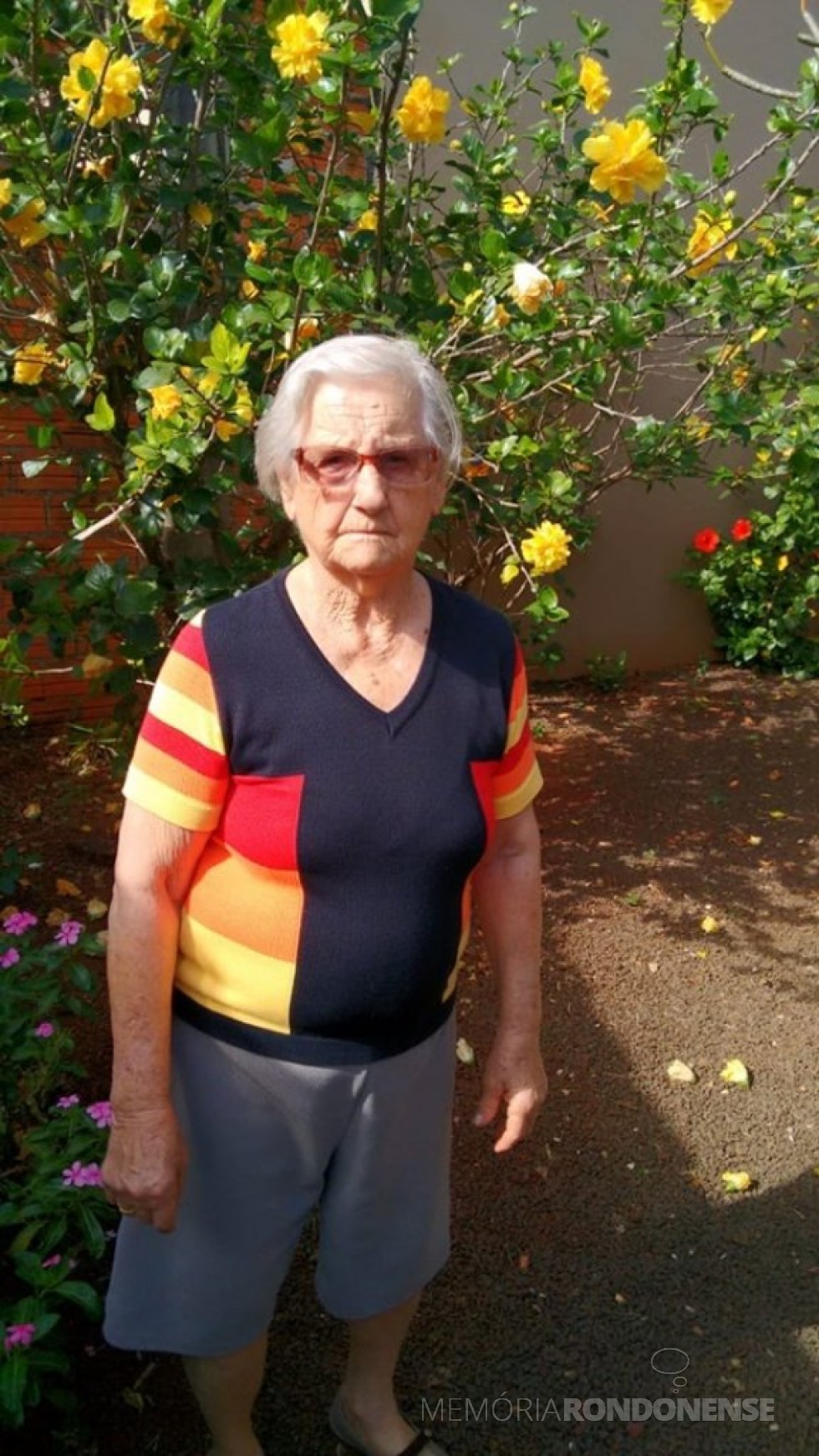 || Pioneira rondonense Olinda Camila Viteck no dia de seu aniversário de 90 anos, em junho de 2019. 
Imagem: Acervo Erci Viteck - FOTO 14 - 
