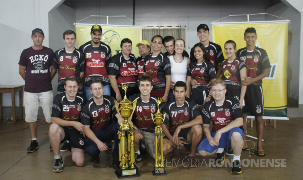 || CJC Esperança Jovem, da Linha Campos Sales, campeão-geral da Olimpíada ACJC 2016. 
Imagem: Acervo Imprensa Copagril
Crédito: Carina Ribeiro - FOTO 14 - 