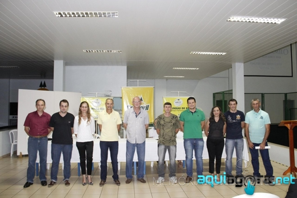 || A nova diretoria da AACC, eleita em fevereiro de 2015.
Imagem: AquiAgora.net - FOTO 9 -
