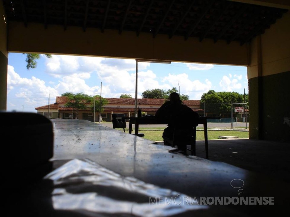 || Outra vista da portaria da prisão militar, em Assunção. 
Imagem: Acervo e Crédito de  Jadir Zimmermann - FOTO 14 - 