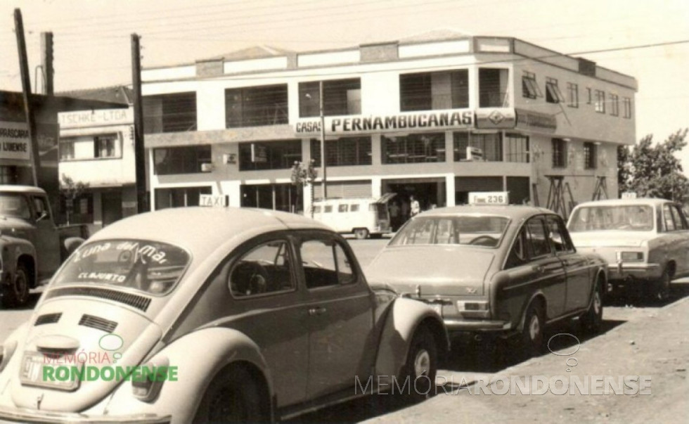 || Outra vista inauguração da então filial das Casas Pernambucanas, à Avenida Rio Grande do Sul e Rua Setembro, em 26 de março de 1973. Imagem: Acervo Hilga Schroeder/Mirta Steinmacher – FOTO 6 -