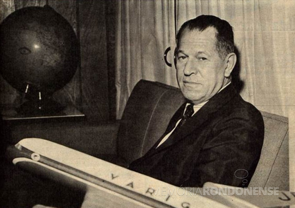 || Empresário gaúcho RubeM Berta.
Imagem: Acervo Wagner Dias - Foz do Iguaçu - FOTO 14 -