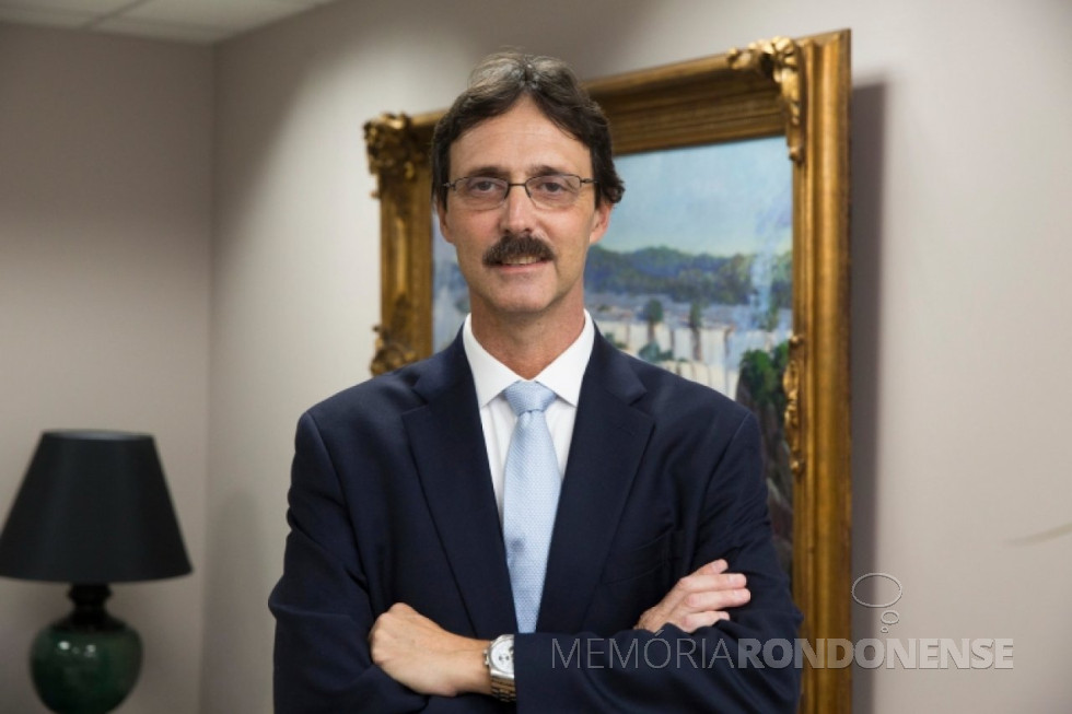 || Advogado Marcos Vitório Stamm que assumiu como diretor geral brasileiro da Itaipu Binacional, em abril de 2018.
Imagem: Acervo Itapu Binacional - FOTO 11 -