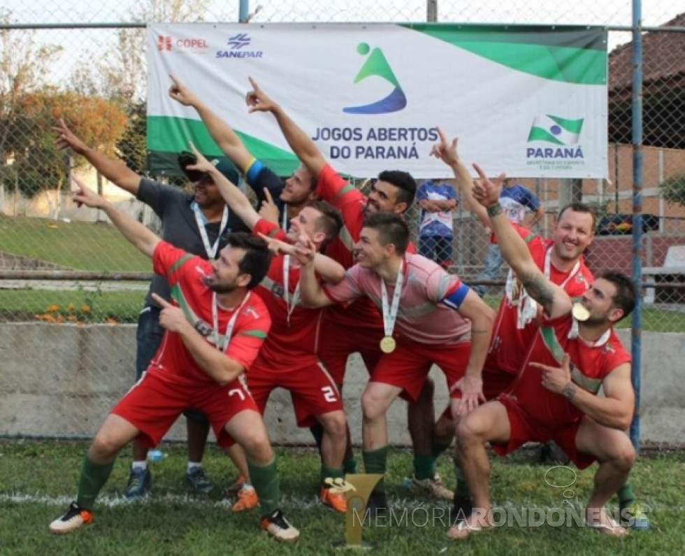 || Atletas do Futebol Sete campeão do JAP's, divisão B, de Marechal Rondon, em setembro de 2016,comandados pelo técnico Robson Nunes. Vini, Muriçoca, da Silva, Cristiano Bortolon, Rafael Kerber, Bolha e Ruan Nunes. - FOTO 18 -
