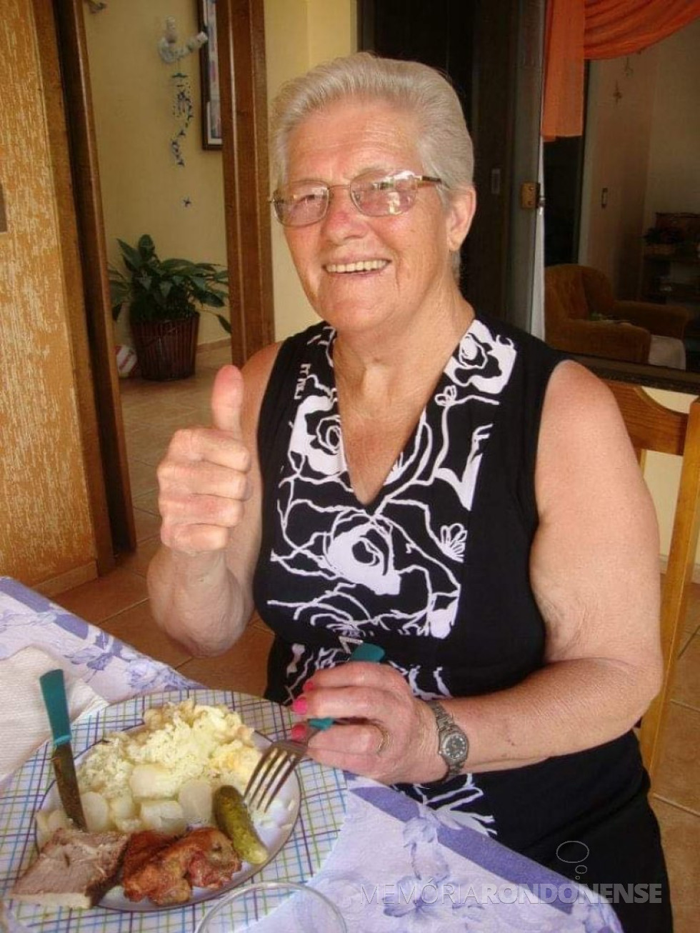 || Pioneira rondonense Elly Härter Buss, falecida em meados de julho de 2019.
Imagem: Acervo da Família - FOTO 16 -