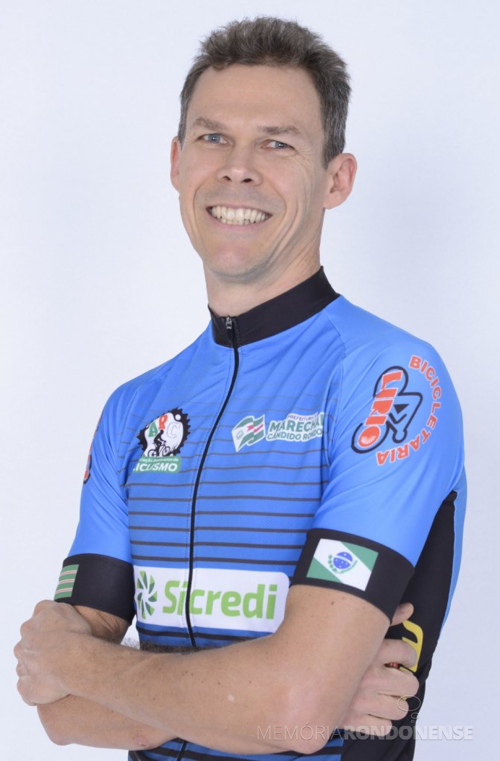 || Ciclista Marco Aurélio Stenzel , campeão na categoria Master 4 Sport no Regional Oeste Mountain Bike 2018. 
Imagem: Acervo ARC - FOTO 12 - 