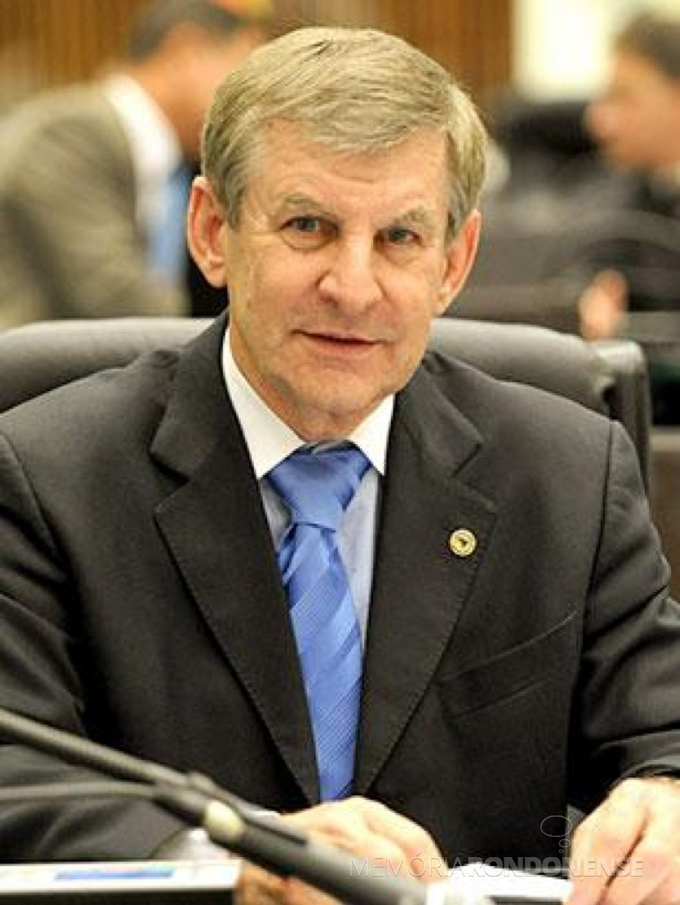 || Suplente de deputado estadual Elio Rusch que assumir a vaga de sua colega Maria Victória pelo período de 180 dias, em abril de 2019.
Imagem: Acervo Assembleia Legislativa do Paraná -- FOTO 25 -