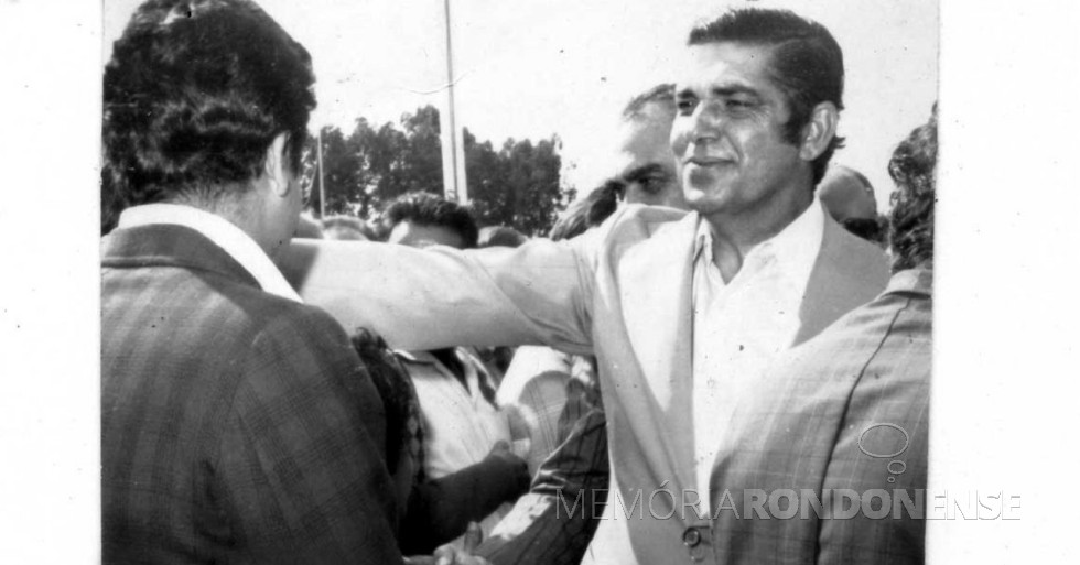 || Empresário Jayme Canet Junior como 44º governador do Estado do Paraná, em março de 1975
Imagem: Acervo Memória Rondonense - FOTO 8 - 