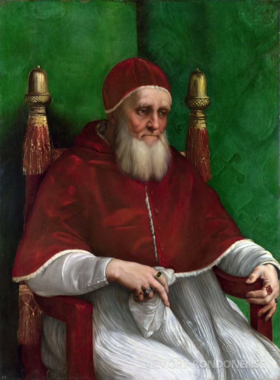 || Papa Júlio II iniciador da construção da Basílica de São Pedro, em Roma, em abril de 1506.
Imagem: Acervo Wikipédia - FOTO 2 -