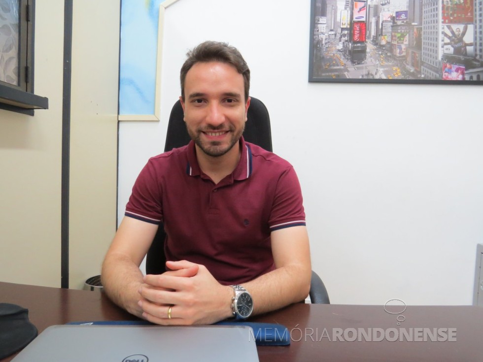 || Júnior Perez Bifon assumiu a gerência do SESC - Marechal Cândido Rondon, em agosto de 2015.
Imagem: Acervo Marechal News - FOTO  13 -
