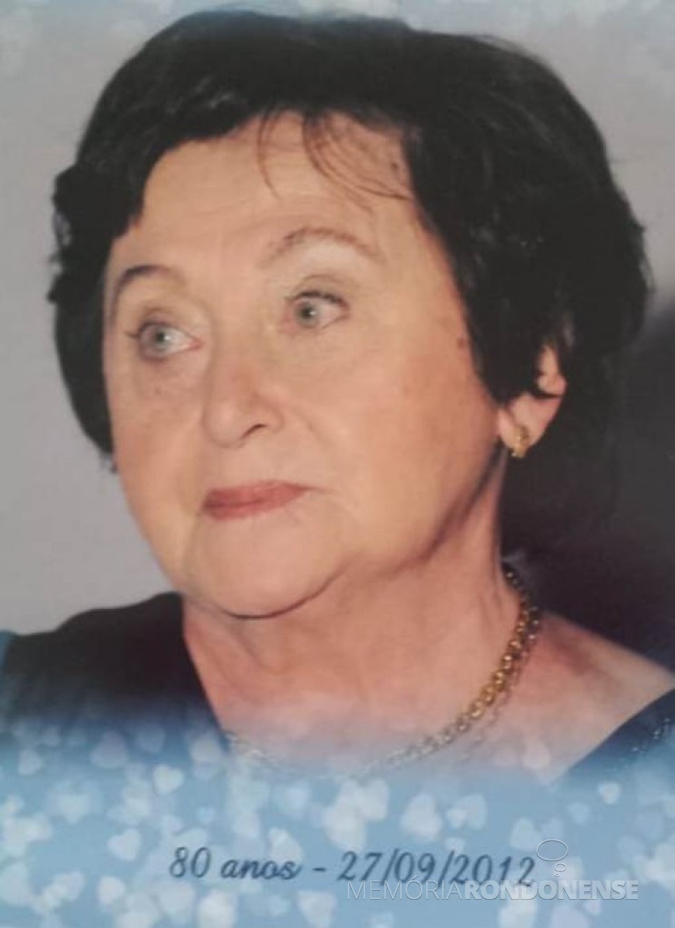 || Pioneira rondonense Hilga Maria Barbian, falecida em dezembro de 2018. 
Imagem: Acervo da família - FOTO 7 - 