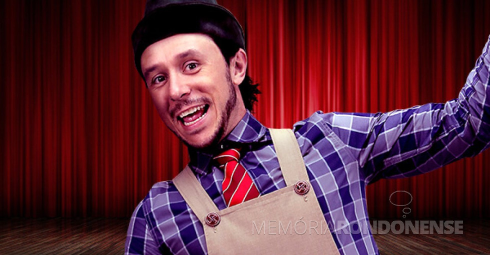 || Humorista Juca Bala que se apresentou em Pato Bragado, em setembro de 2019.
Imagem: Acervo do artista - FOTO 17 -